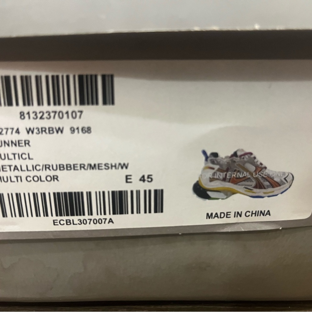 Balenciaga Multicolor Runner Sneakers